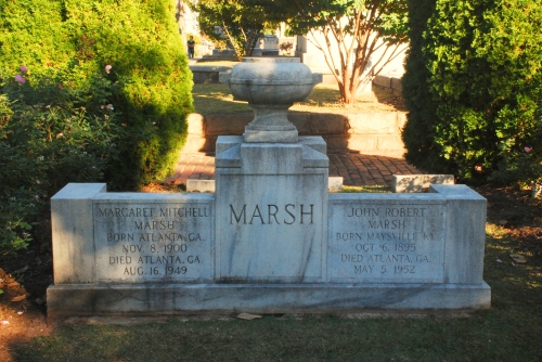 Margaret Mitchell, Author of Gone With The Wind - Top 5 Reasons to Visit Historic Oakland Cemetery in Atlanta - www.AFriendAfar.com